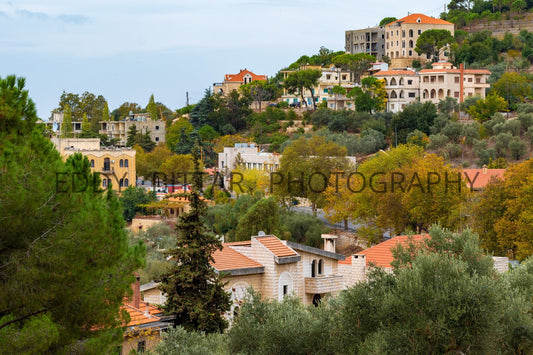 Old residences and lovely scenery can be seen in Deir El Qamar.