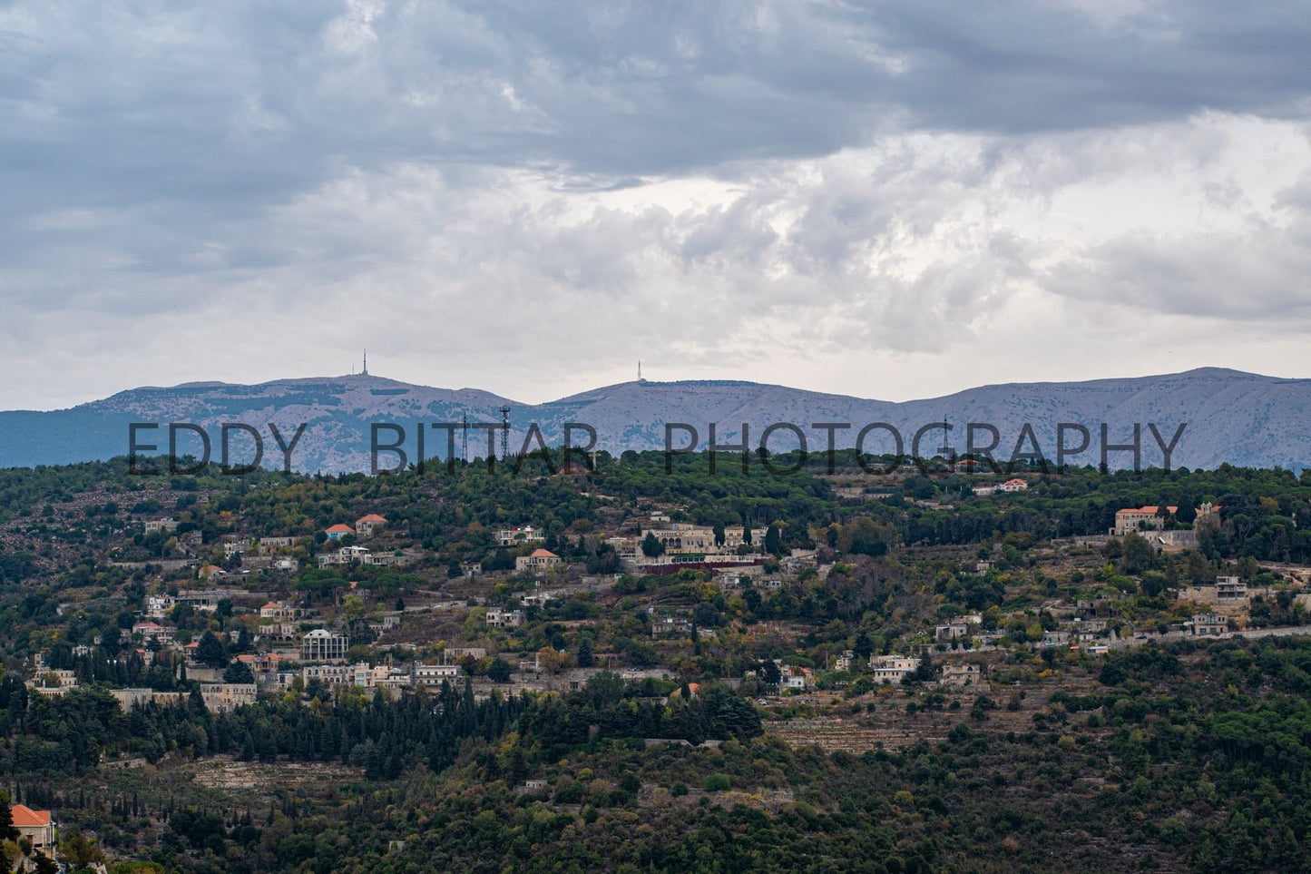 Beit El Dine and the Barouks mountain