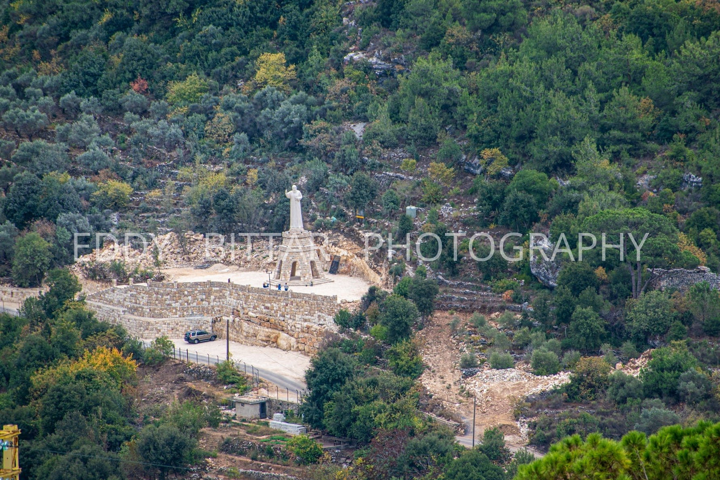 St Charbel Statue